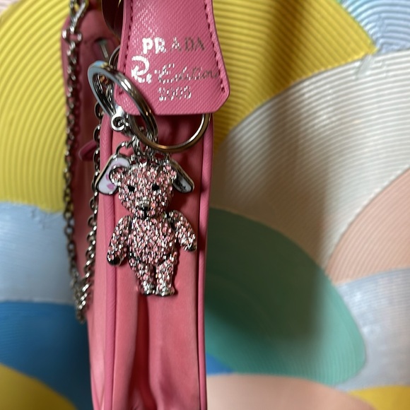 Prada Re-Edition 2005 Nylon Bag Pink - Picture 8 of 14